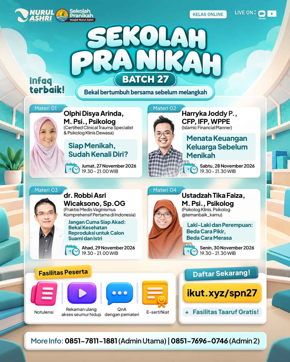 Sekolah Pranikah Batch 27
