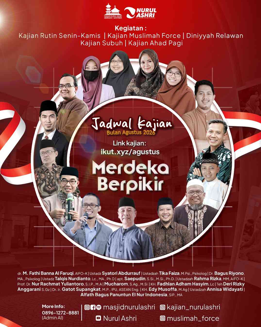 Kajian Bulan Agustus 2026
